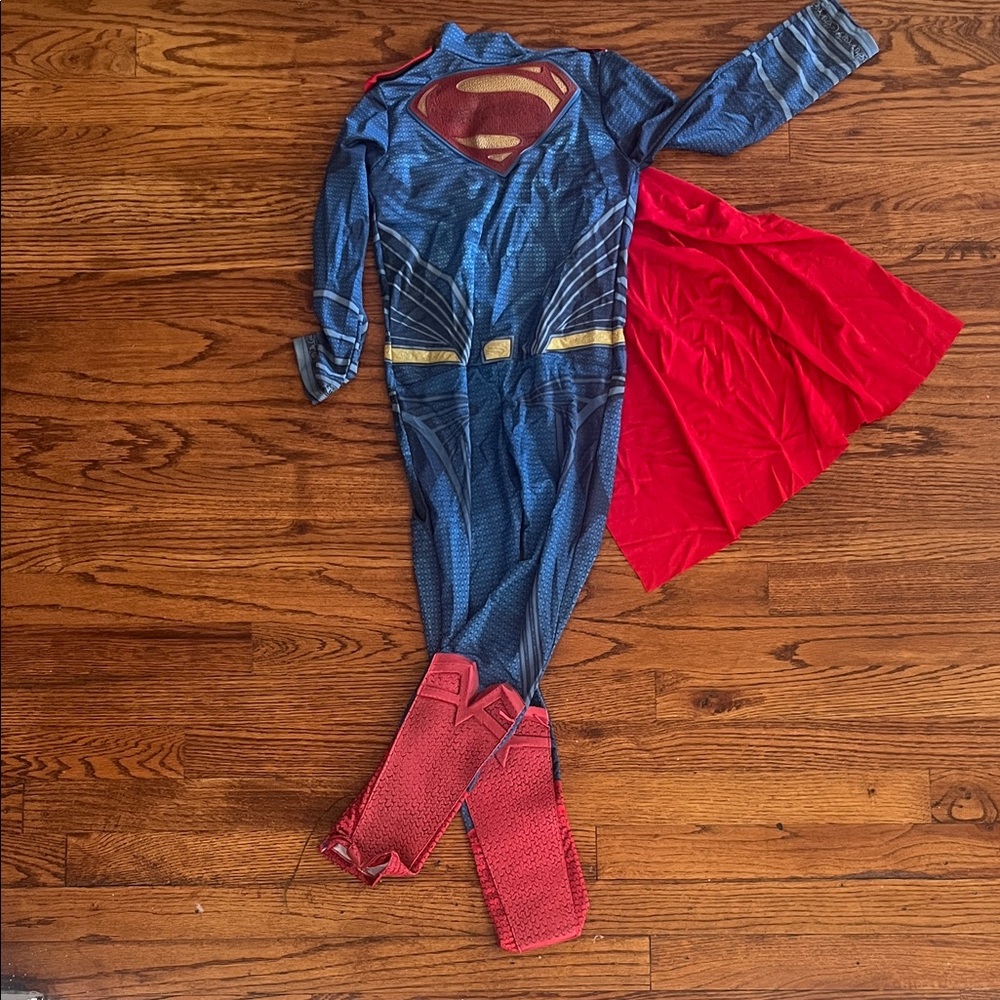 Supergirl Kids Costume - Blue and Red